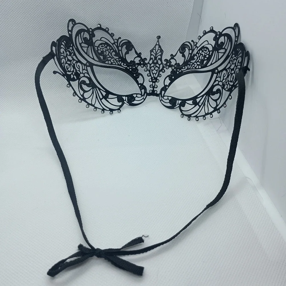 Metal and Crystal Masquerade‎ Ball Mask SKUJ078